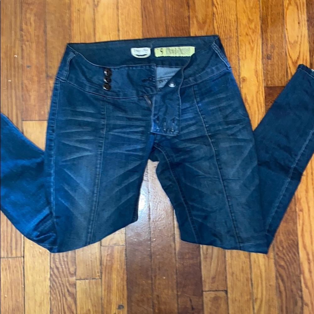 High rise jeans